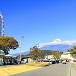 富士川SA上り - EXPASA 富士川から観える富士山