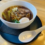 醤油ラーメン しのわ - メニュー:味玉ラーメン ¥840(税込)