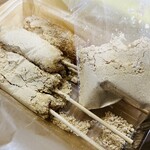 一入庵 - たっぷりのきな粉➕追いきな粉