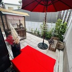 一入庵 - お店の1番奥がこんな感じ♡