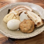 おばんざいCAL BAR - 店内仕込みのおでん（盛り合わせ）