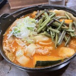 小作 - 料理写真:豚肉辛口ほうとう