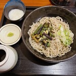 十割そば家 - 料理写真:山菜とろろぶっかけ