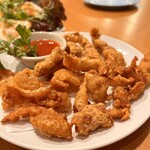 ヤワラート - ナンガイトード　鶏皮揚げ