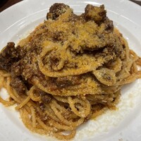 トラットリア グランボッカ - 絶対おすすめ、ミートスパ。