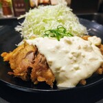 Matsunoya - チキン南蛮定食 930円 御飯並 おかわり御飯+小味噌汁