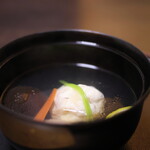 日本料理 花月 - 帆立の真薯