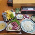 深川つり舟 - つり舟定食(税込2,200円)