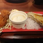 THE CAVE DE OYSTER - 牡蠣フライとバター焼き