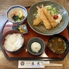 Uodai - エビフライ定食（1,000円）