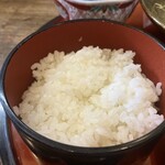 Uodai - ご飯、安定の炊き加減