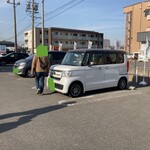Mensutairu Shiba - 駐車場