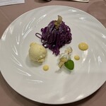 富士ビューホテル - デザート　ミルクティーも美味しかった！