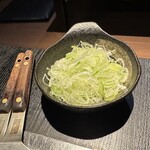 Okonomiyaki Mugiwara - 【2023.12.11(月)】ねぎだく豚天お好み焼き935円