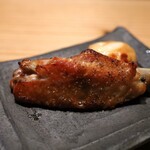 とり茶太郎 - 燻製の手羽中とスピチコ