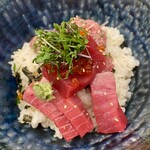 食彩 真こと - 天然生本鮪葱とろたく丼御膳