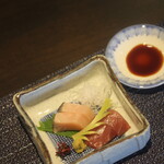 和食彩菜 旬家 ueda - 本日の鮮魚二種盛り