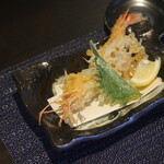 和食彩菜 旬家 ueda - 海老と旬野菜の天麩羅