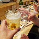 カジュアルフレンチBar 7FUKU - 乾杯♪(*^^)o∀*∀o(^^*)♪