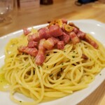 カジュアルフレンチBar 7FUKU - ペペロンチーノ(ベーコンバージョン)