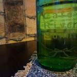 カフェ リバーサニー - グラスもこだわりを感じます