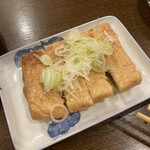 季節料理 加乃 - 栃尾の油揚げ