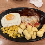 サイゼリヤ - イタリアンハンバーグ500円