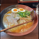 ラーメン富士亭 - 味噌玉子ラーメン　byまみこまみこ