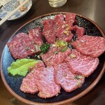 牛村 - 特上カルビとハラミ