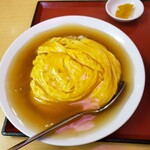 Taiwan Ryouri Tenfuku - 餡だくの天津飯は優しい味付けです(^^)