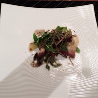 あざみ野うかい亭 - 北寄貝とトリュフのサラダ