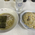 大八 - Aセット塩ラーメン¥700