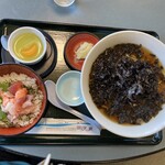 Kaisen Chaya Shionohana - 数量限定：岩海苔ラーメンとミニ丼1,320円税込