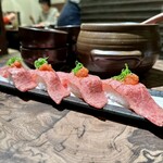 きわめ - 牛トロ肉寿司