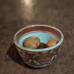 万 - 甘い物の、合間の丁度よい塩っ気。