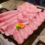 きわめ - 本日のオススメ肉　神戸牛サーロイン入ってた