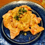 焼肉ホルモン ぶんぶく苑 - 塩ノドガシラ ¥480×2