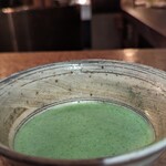 万 - お抹茶も美味しかった