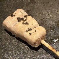 焼鳥 みかど - ささみ（生黒胡椒）