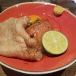 鳥茂 - 黒豚　すき焼き　山椒