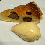 ルラション - 栗のタルトとバニラアイス❗️