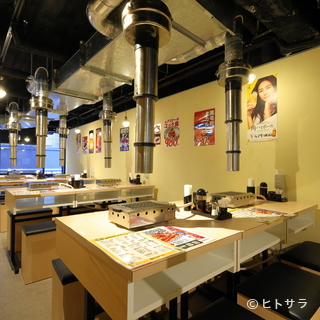 Recommended for girls' night out or mom's night out. Yakiniku (Grilled meat) restaurant where you can relax and enjoy your meal