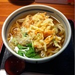 お多福 - かき揚げうどん400円