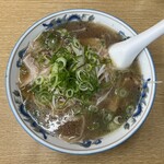 ラーメン 天 - Aセット (ラーメン、ライス、唐揚げ(2コ入)) 950円