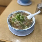 Ramen Ten - Aセット (ラーメン、ライス、唐揚げ(2コ入)) 950円