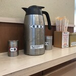 そばの神田 東一屋 - コンディメンツ。