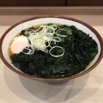 そばの神田 東一屋 - アサソバビンボー！　
      朝そば＋わかめ！