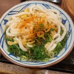 丸亀製麺 - ネギだく釜揚げうどん(^^)