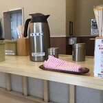 そばの神田 東一屋 - コンディメンツ。