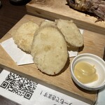 地酒と道産食材 一笑 - 長芋素揚げ